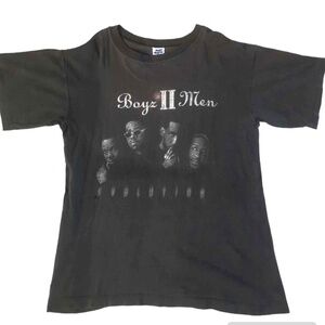 Vintage Boyz II Men Evolution Tour 1998 T Shirt R&B Hip Hop T Shirt L